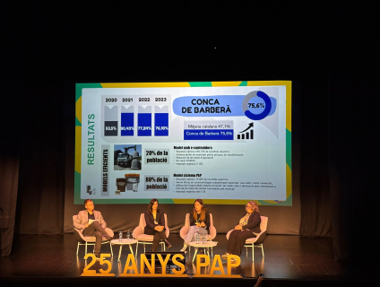 L’àrea de medi ambient del Consell Comarcal de la Conca de Barberà present en la jornada "25 anys de la recollida selectiva porta a porta a Catalunya, balanç, èxits i reptes" image 2