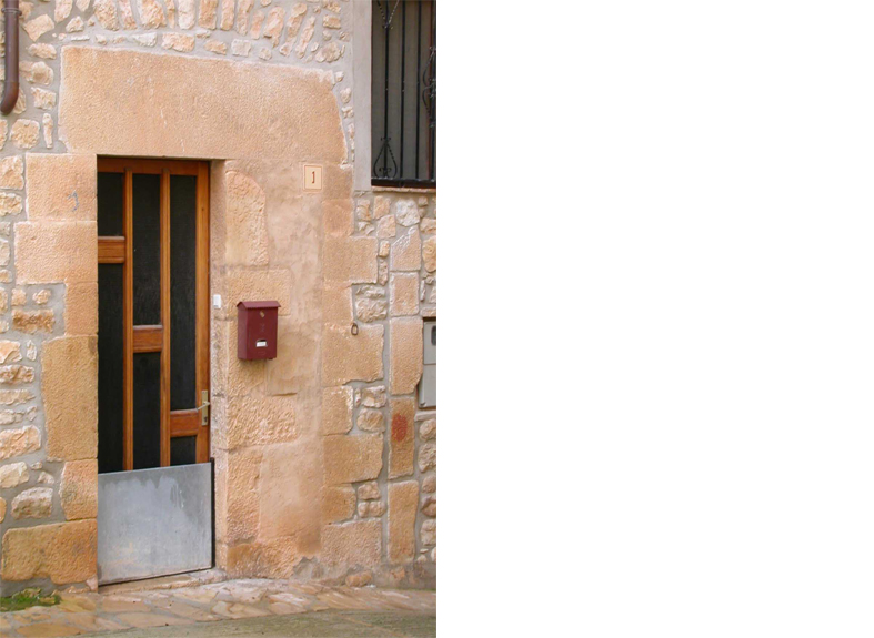 Pl. de l'església, 01 cal xisto 