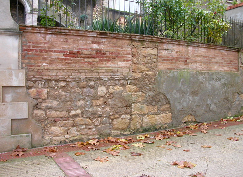 Muralla, restes 