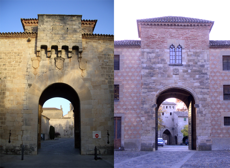 Porta daurada 
