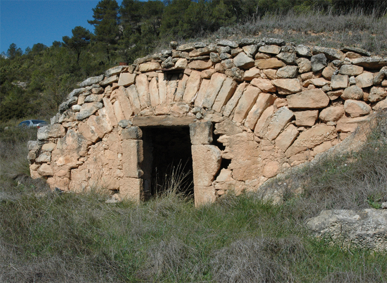 Cabana de pedra seca 