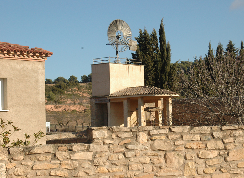 Molí de vent de cal sala 
