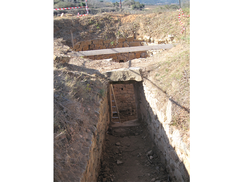 Pou de gel de la granja mitjana 