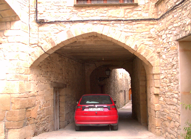 Voltes del portal de santa maria 
