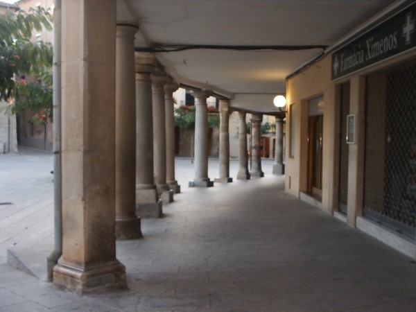 Porxos de la plaça major 