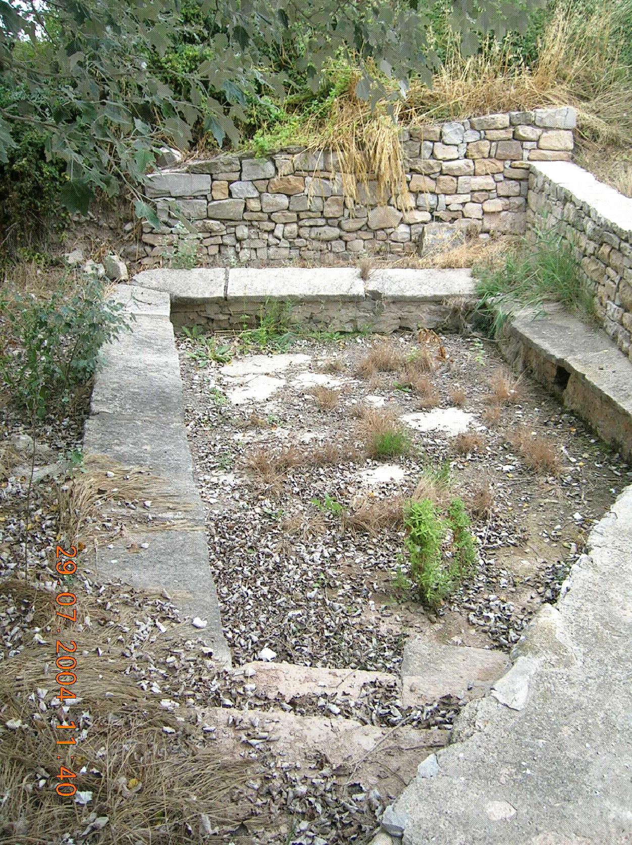 Font de baix i rentadors 