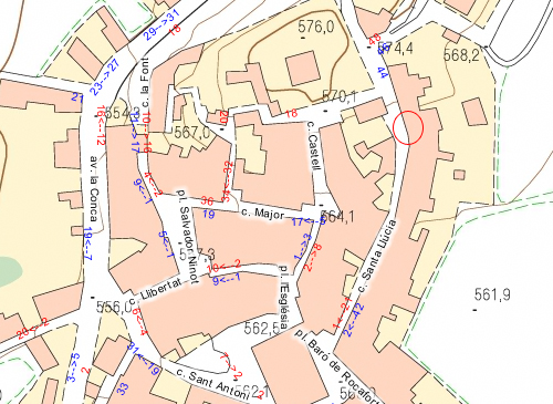 C. santa llúcia, 34   cal xollat 