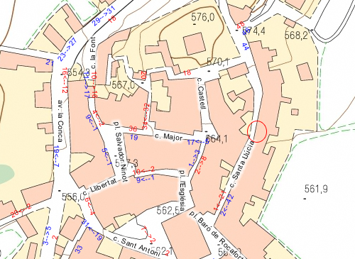 C. santa llúcia, 22   cal traguets 