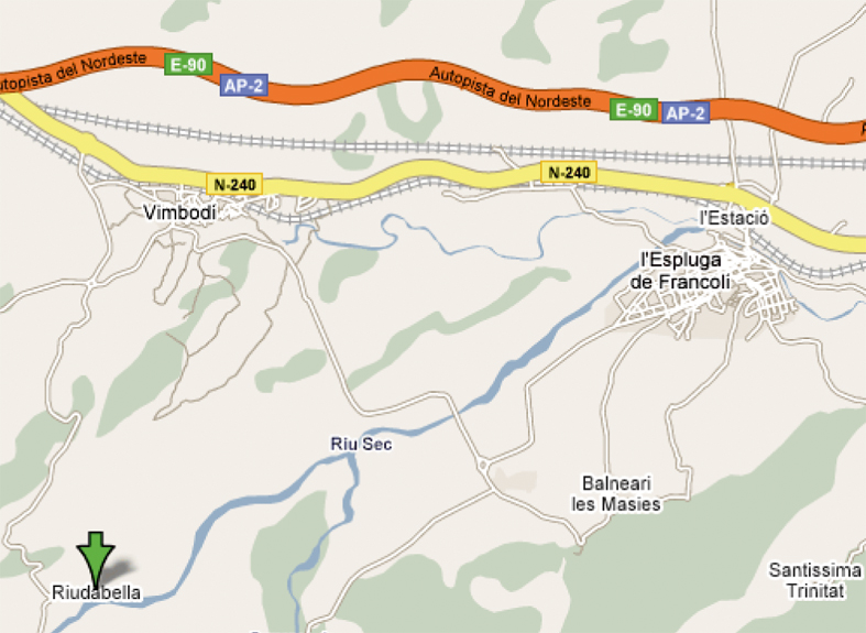 Castell de riudabella 