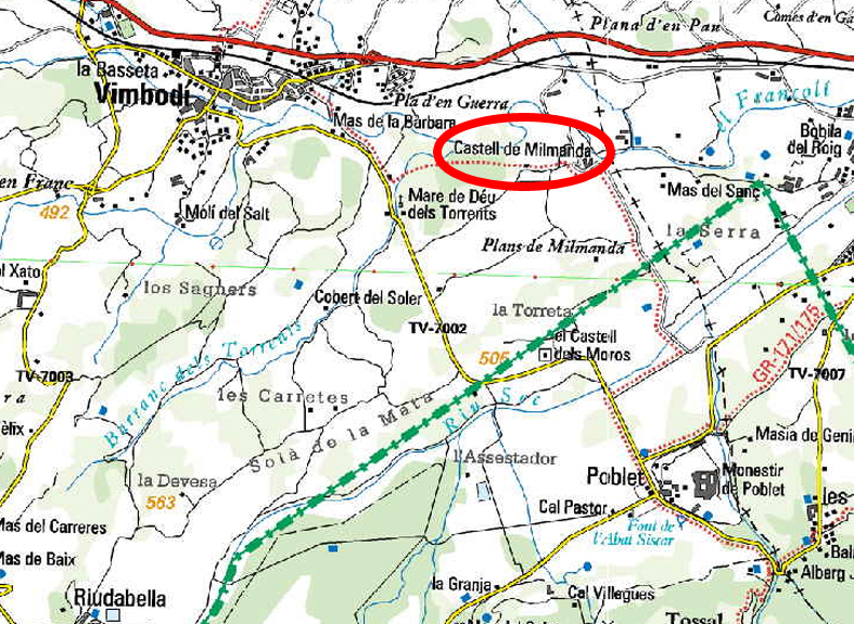 Castell de milmanda 