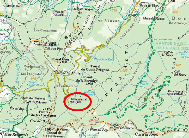 Casa forestal del titllar 