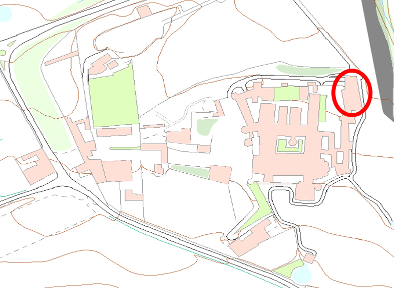 Cambres reials (antigues cambres abacials) 