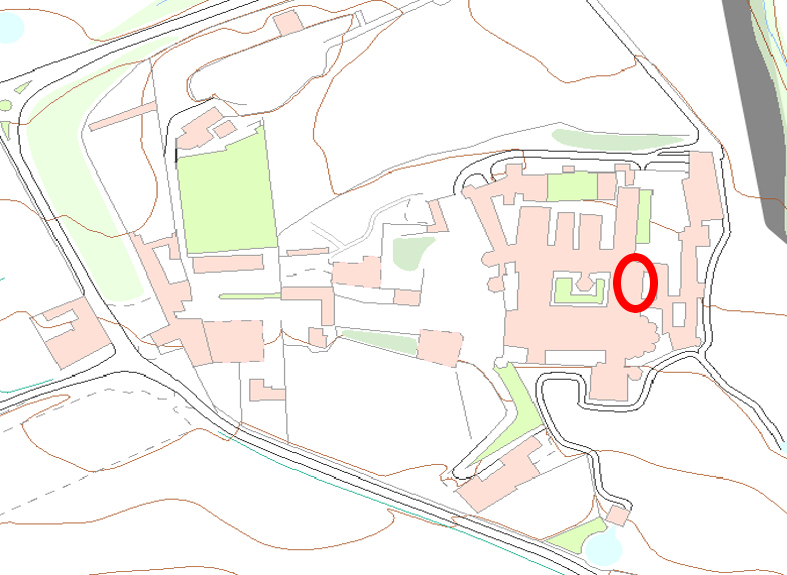 Antic scriptorium arxiu (anomenades "sales gòtiques") 