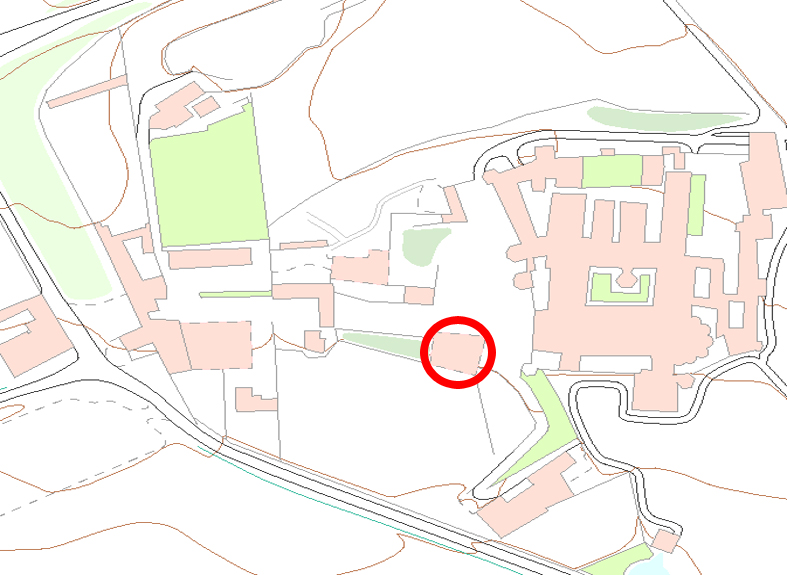 Ruïnes de l'antic palau abacial 