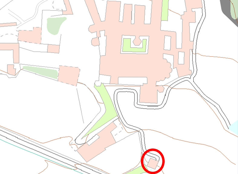 Sifó de l'abat porta 