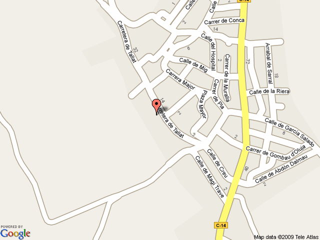 C. del tallat, 11   cal txà (cinta espanyol) 