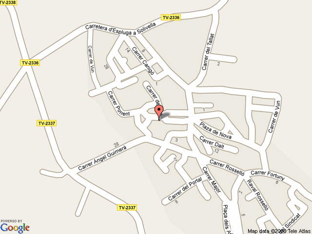 Restes del castell de blancafort 