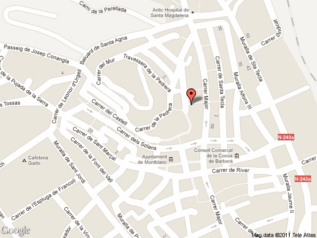 Arcades del carrer plebania. 