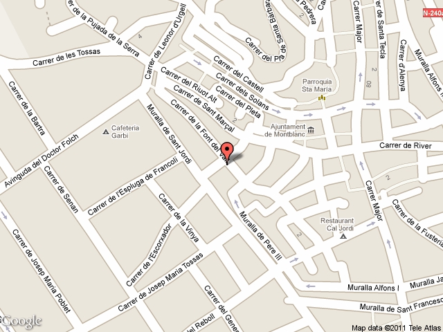 C. font del vall, 33   cal cardús 