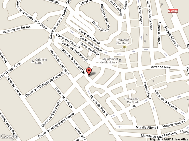 C. font del vall, 36. 