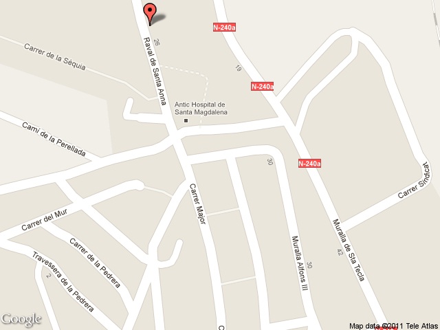 Antic hospital de santa magdalena 