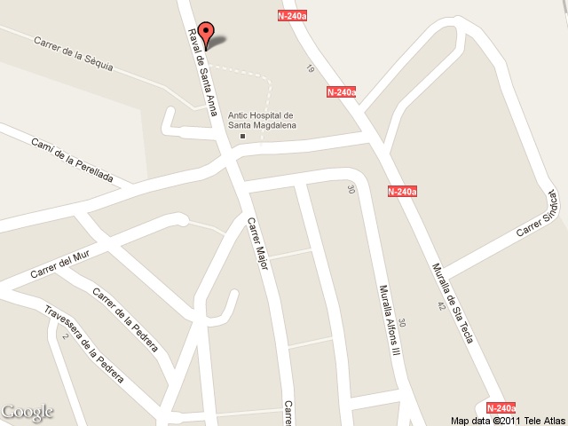 Antiga capella de l'hospital de santa magdalena 