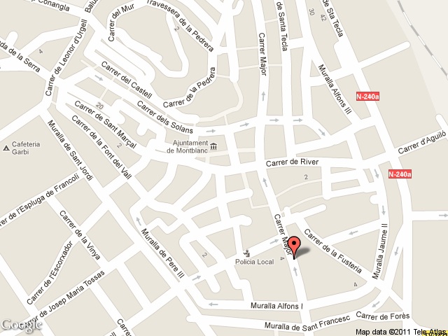 Placa dedicada a rafael folch i andreu 