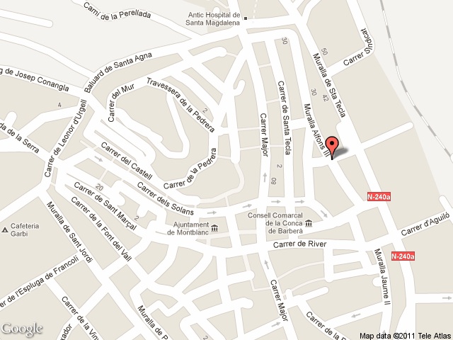 Restes del portal del dissabte o de la tresona. 