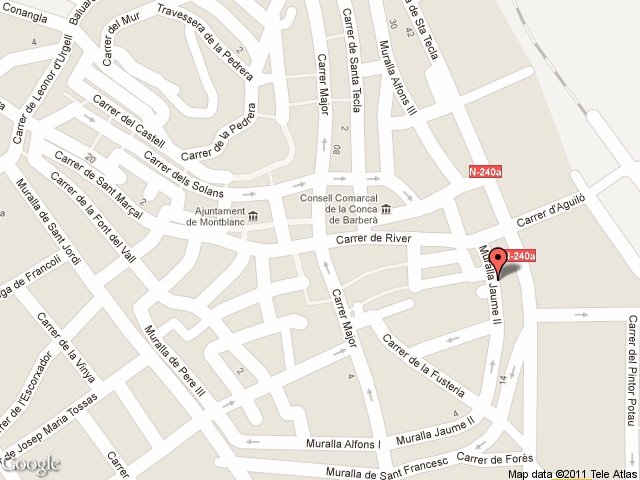 C. muralla de jaume ii, 48   torre 9 