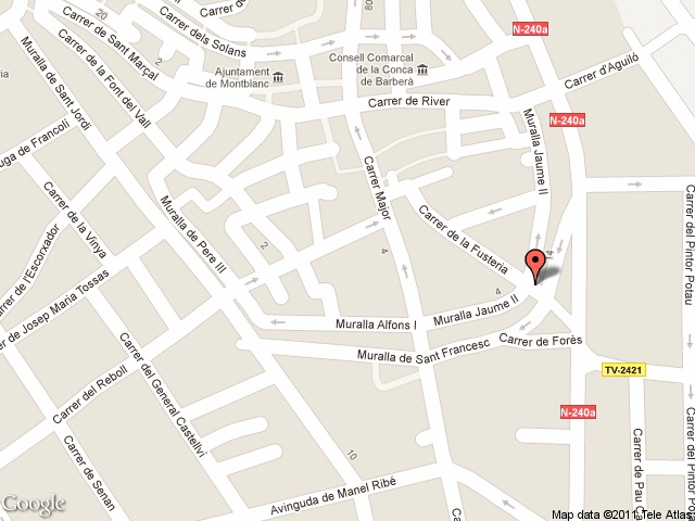 Portal del castlà o de barcelona 