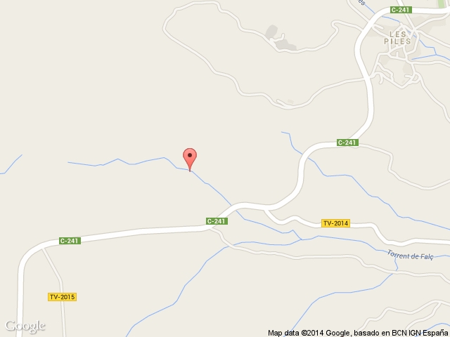 Pont de la partida prunatells 