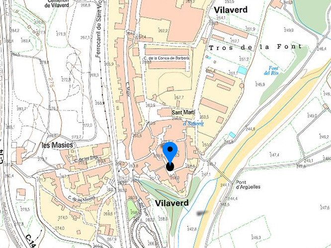 C. de la vila, 14   cal reganyós 