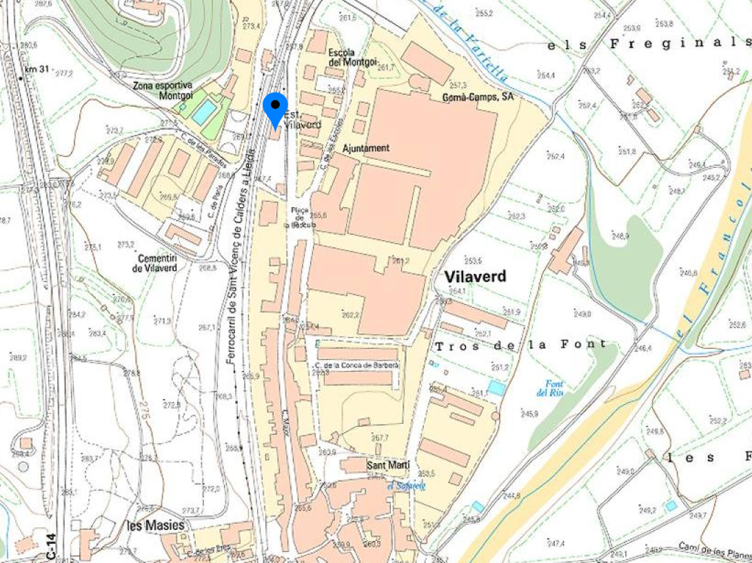 C. major, 88   antiga estació de tren 