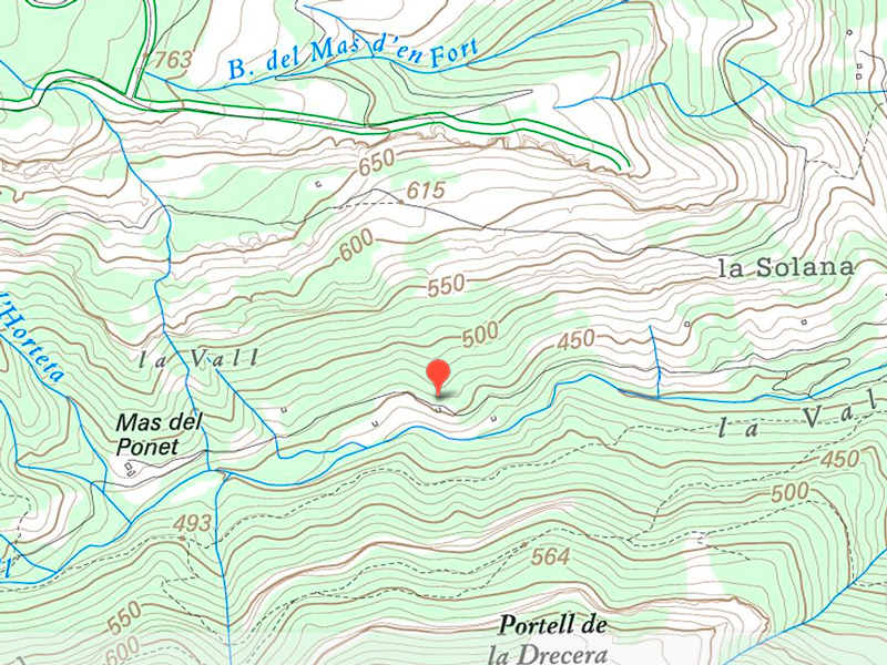 Pou de gel del molí de britets 