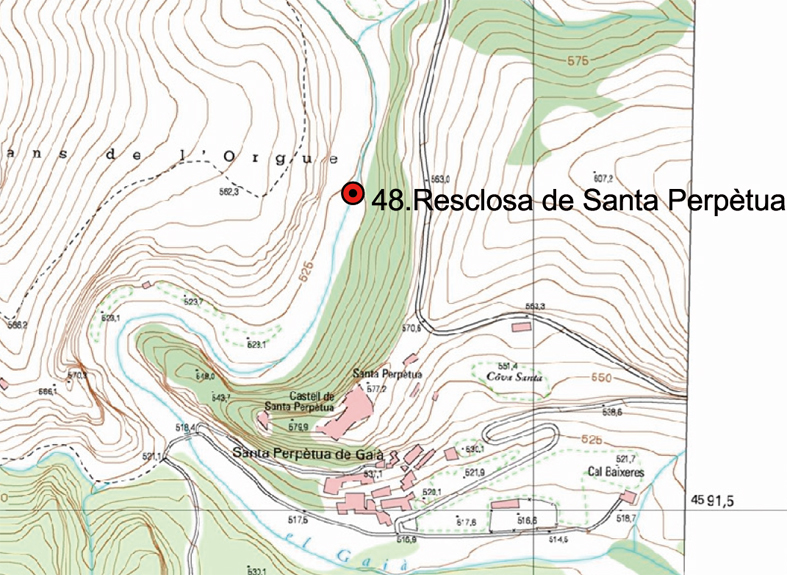 Resclosa de santa perpètua 