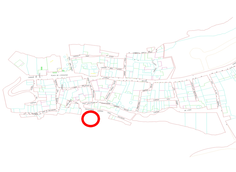 Porta dovellada del carrer catxot 