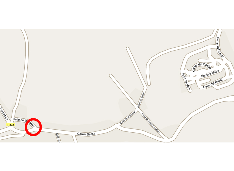 Creu de terme del pla de la bassa 