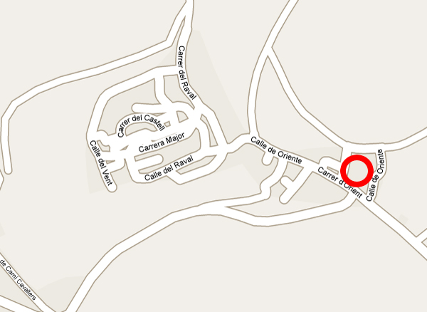 Creu del camí a rocafort de queralt 