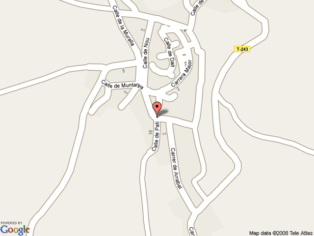 Creu de terme del camí de forès 