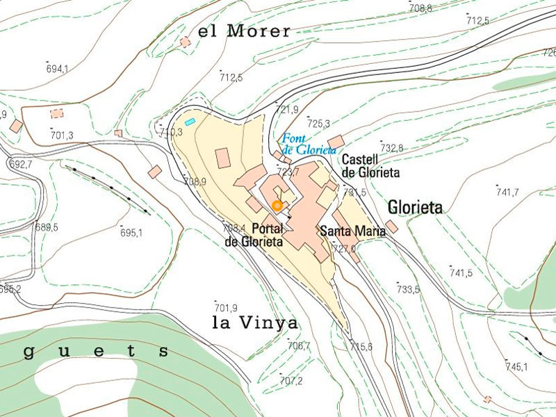 C. de la glorieta, 13   cal batlle 