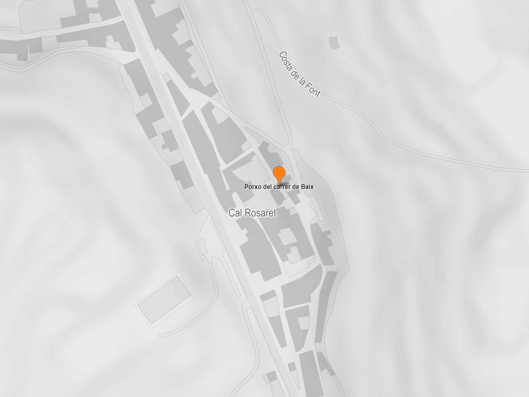 Porxo del carrer de baix 