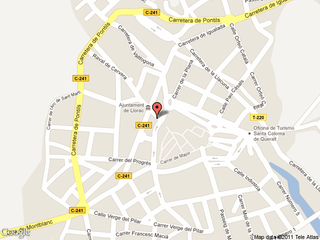 Raval de cervera, 01   cal negre i groc 