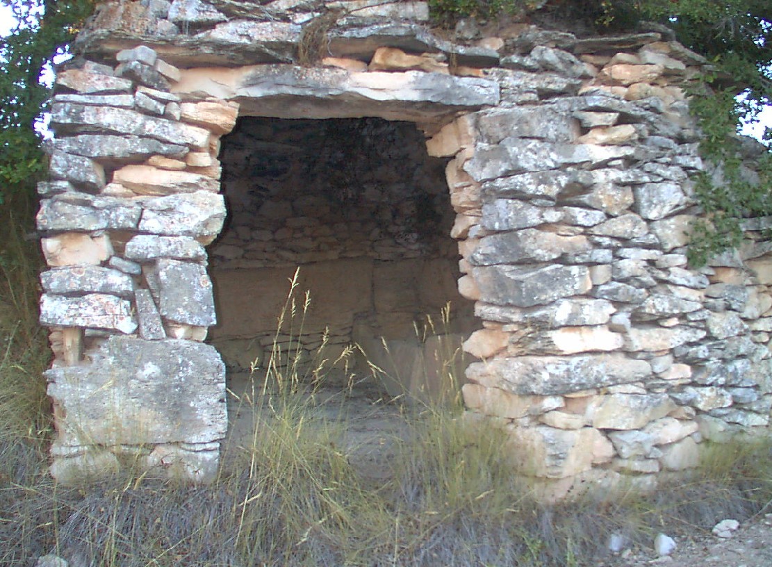 Cabana de pedra seca 