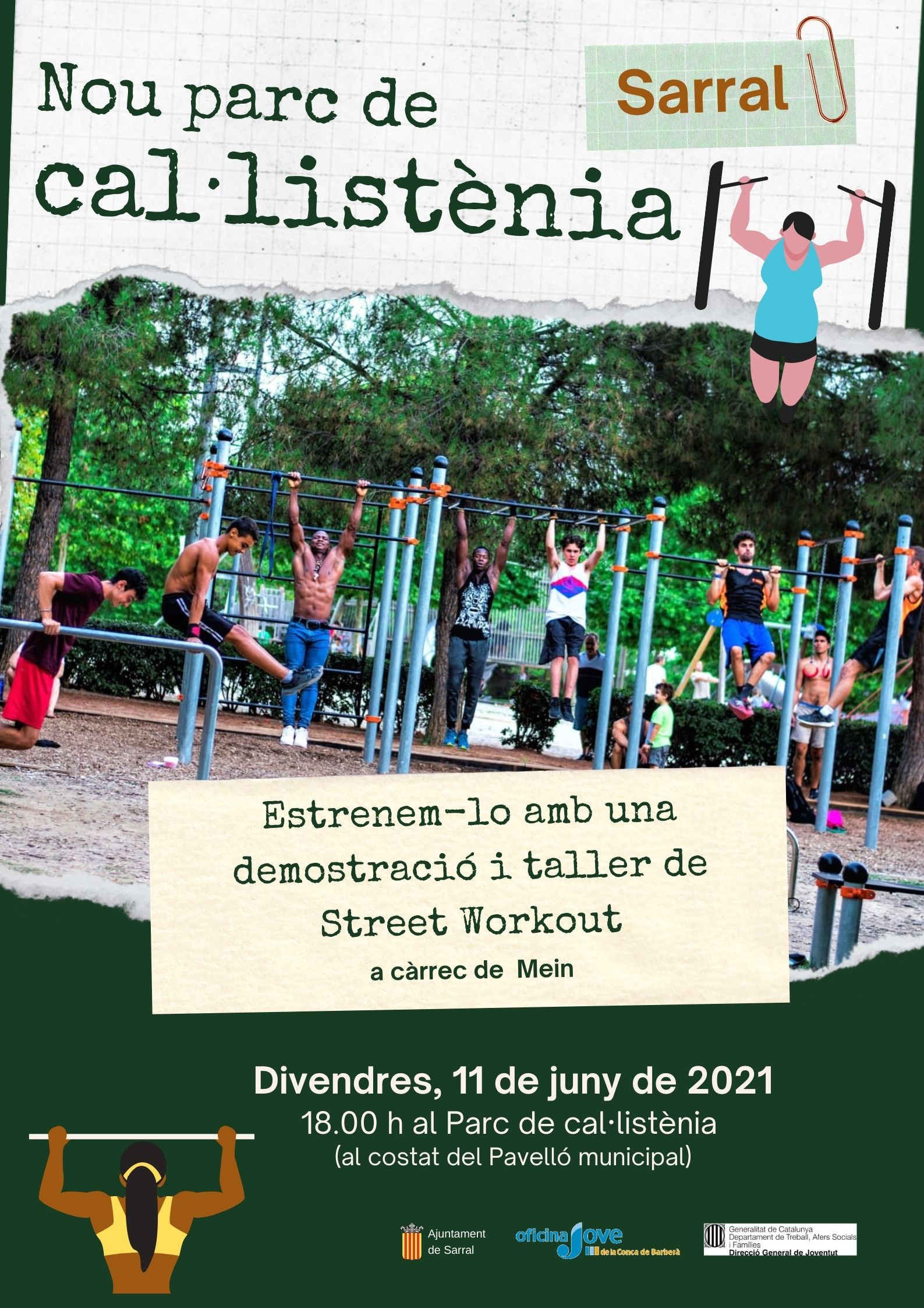 Inauguració parc cal·listènia