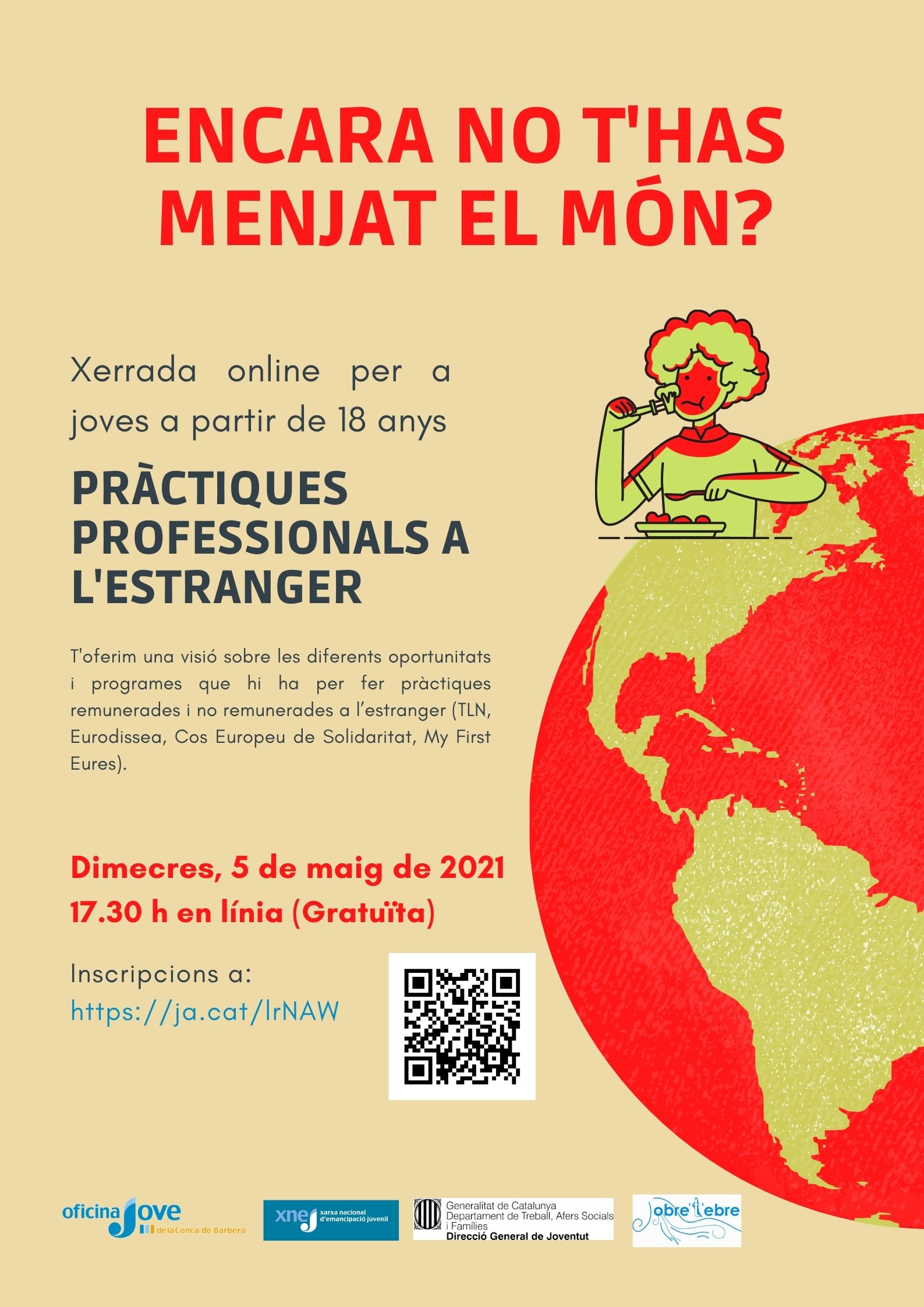 Xerrada 'pràctiques professionals a l'estranger'