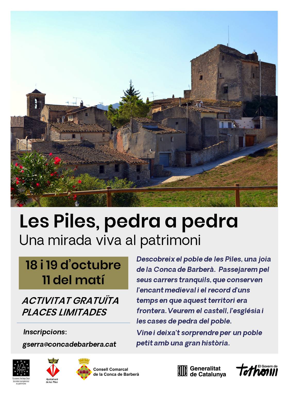 Descobreix les piles amb l’activitat “les piles, pedra a pedra”