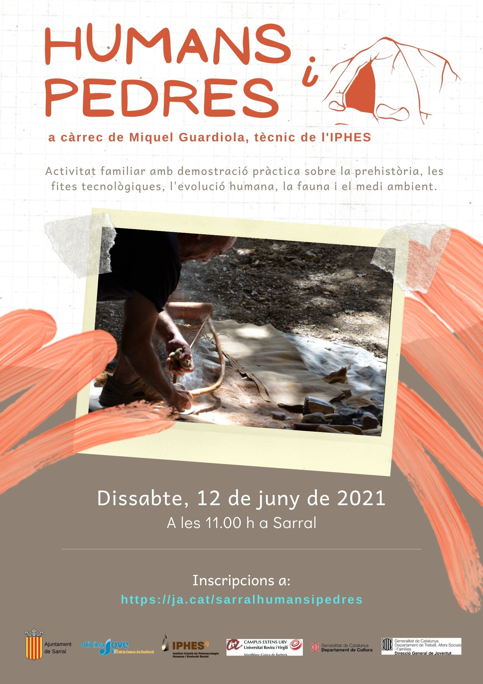 Activitat familiar 'humans i pedres'