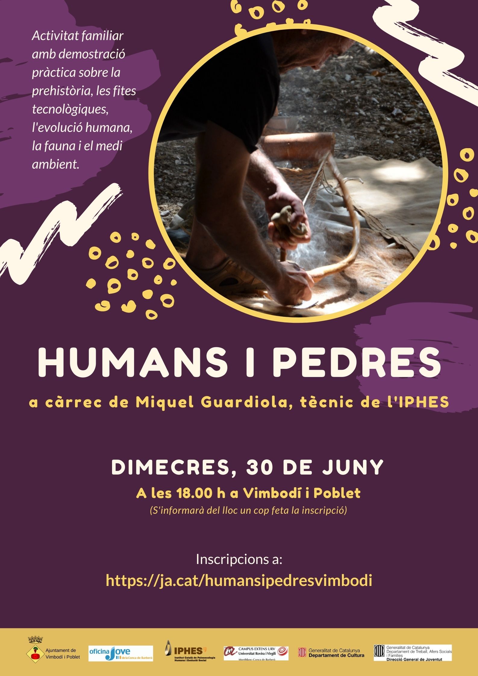 Taller familiar 'humans i pedres'