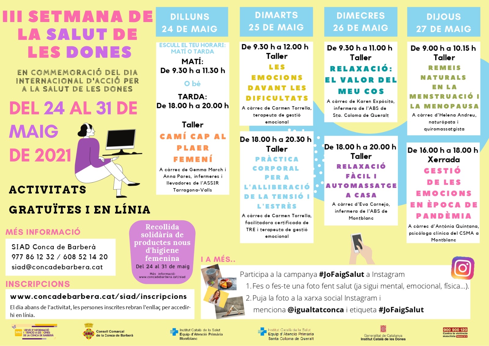 Iii setmana de la salut de les dones