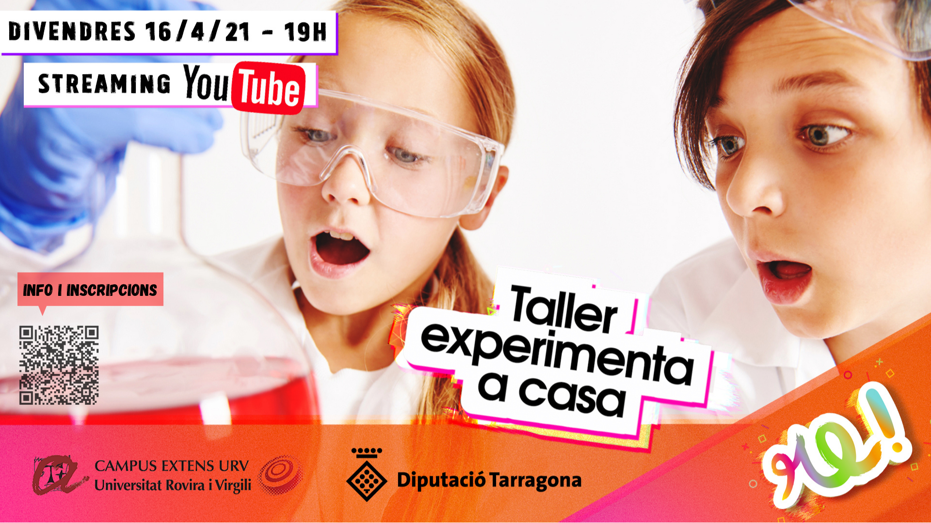 Taller: 'experimenta a casa'